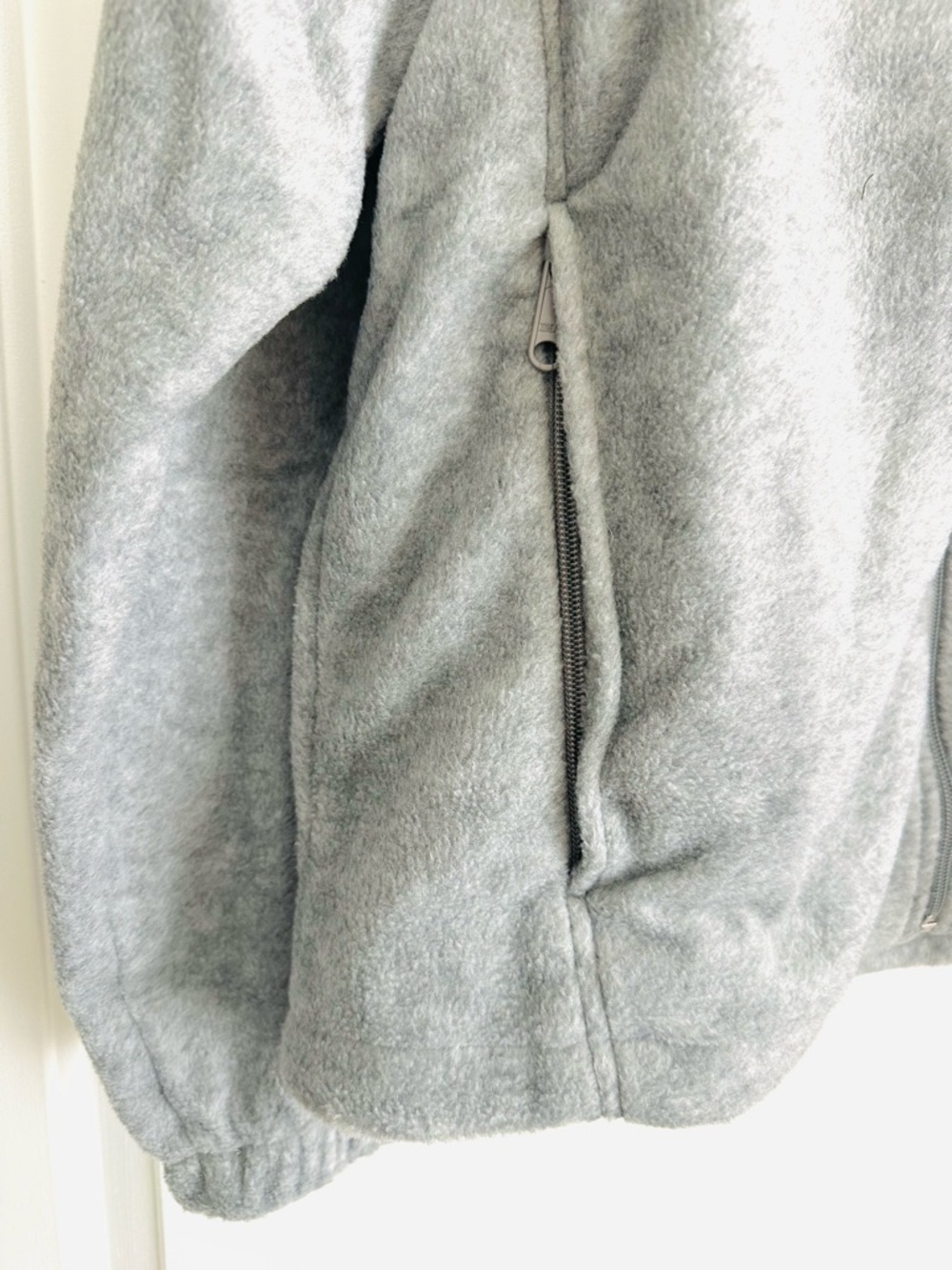 Columbia Gray Full-Zip Fleece Jacket - Picture 3 of 3